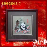 蜀锦礼品熊猫